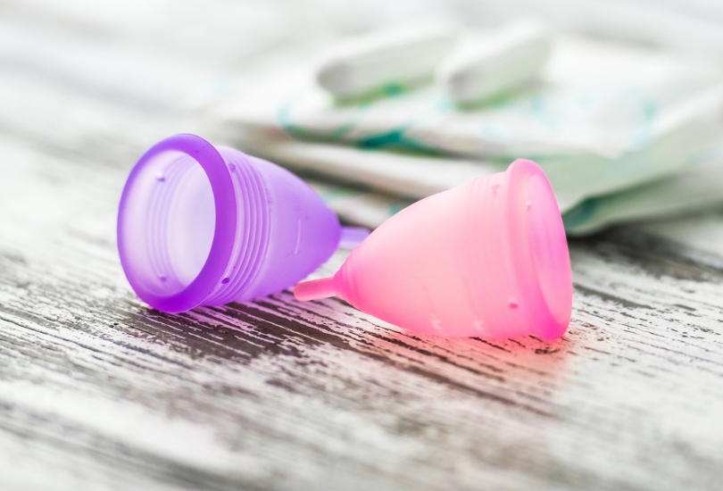 eco-friendly menstrual products, menstrual cups. 