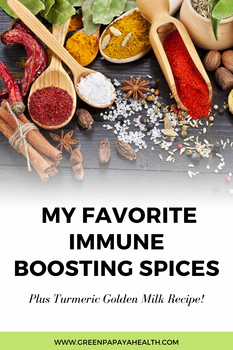 My Favorite Immune Boosting Spices